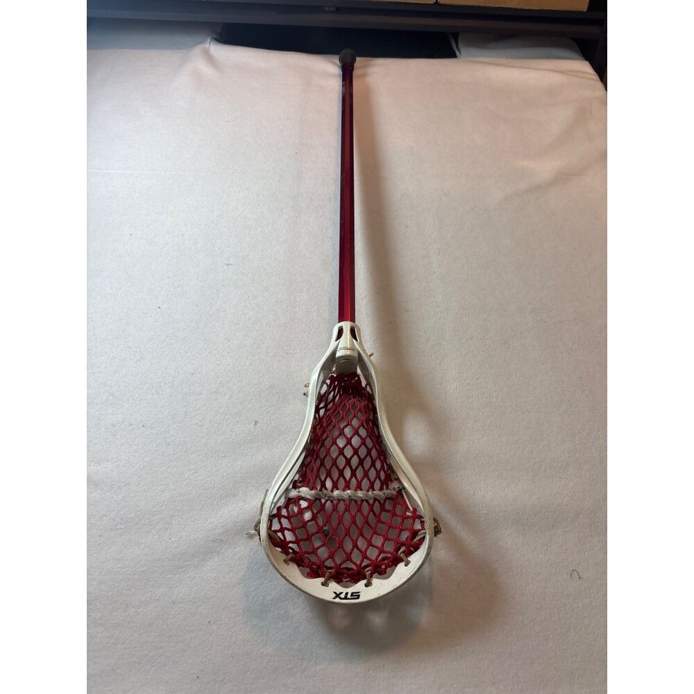 STX AL6000+Pro Lacrosse Stick With Red & White Head